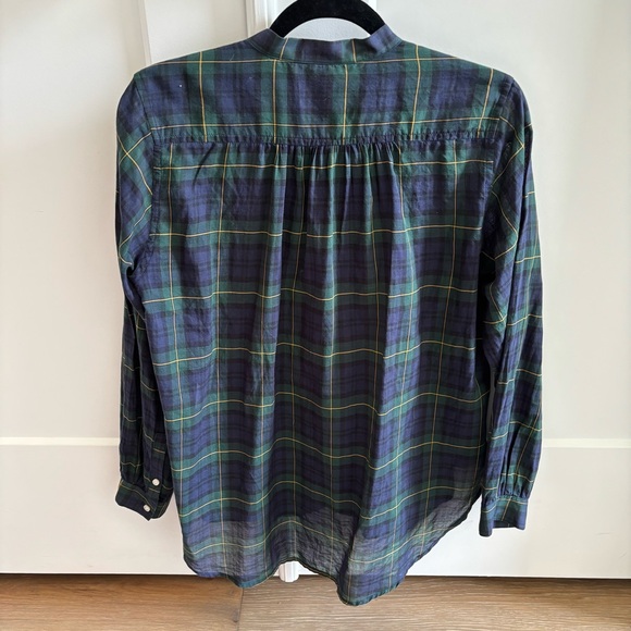 Trovata Mary Todd Bow Blouse in Plaid - Picture 6 of 6
